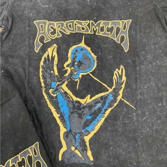 Aerosmith Vintage Wash Band Tee - Picture 2 of 2